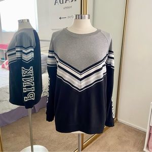Victoria’s Secret PINK Varsity Cheerleader Crewneck Sweatshirt